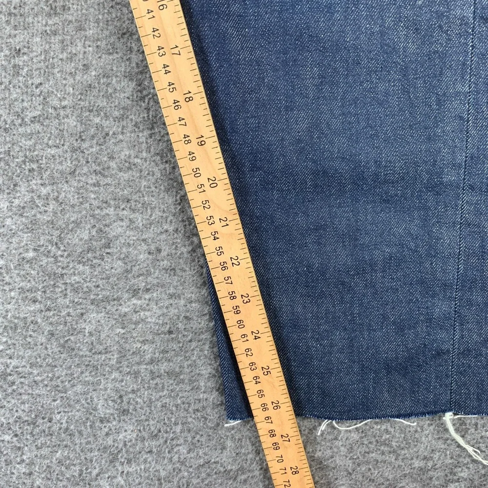Levis 511 Selvedge Jeans Men 36x26 White Oak Denim Made In USA Frayed